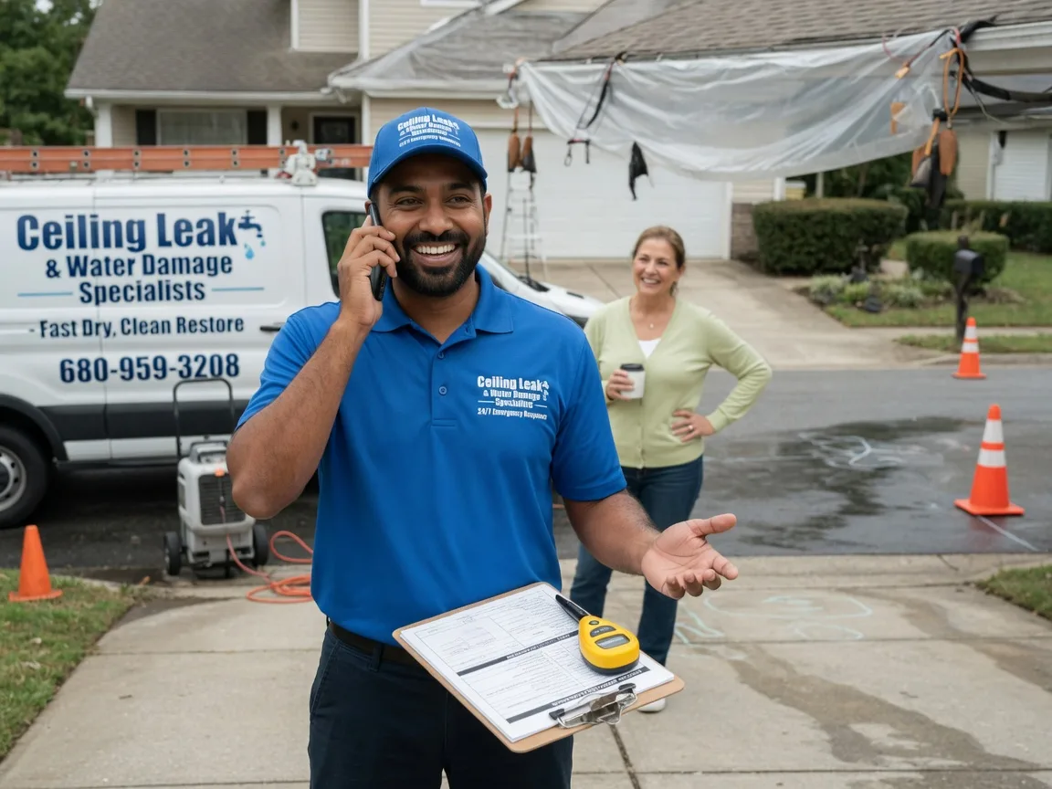 Ceiling Leak Cleanup Hacienda Heights, CA FAQs